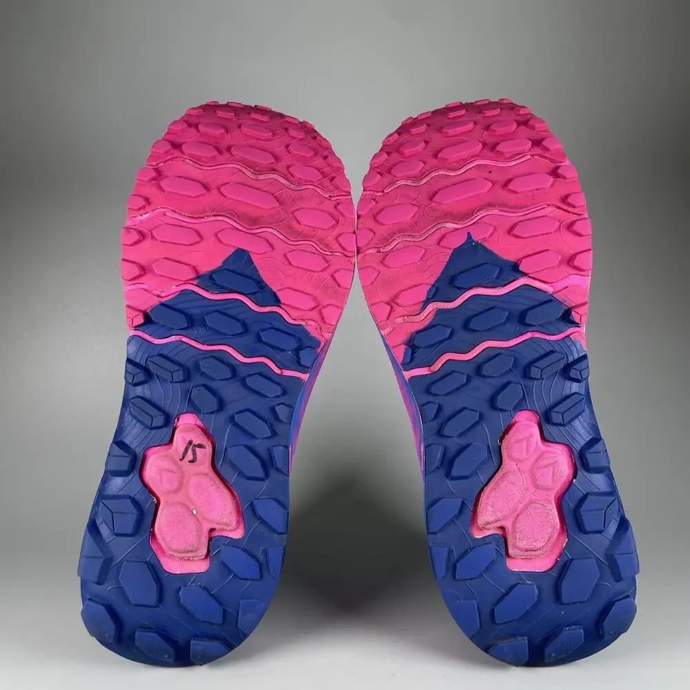 New Balance Fresh Foam More Trail V1 Women's 10.5 Blue Pink Running Shoe Sneaker